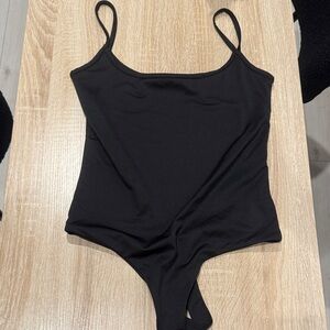 Clyque Black Women's Bodysuit Top